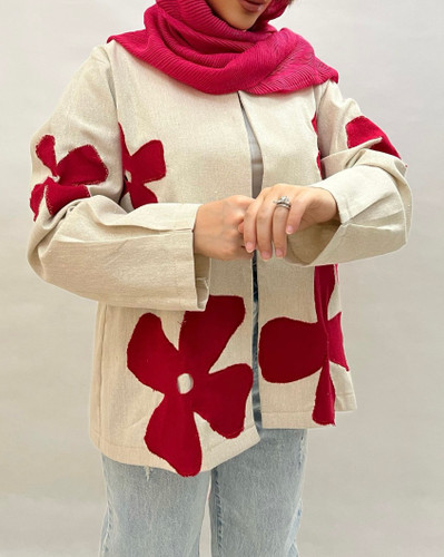 مانتو سنتی لینن بهاره